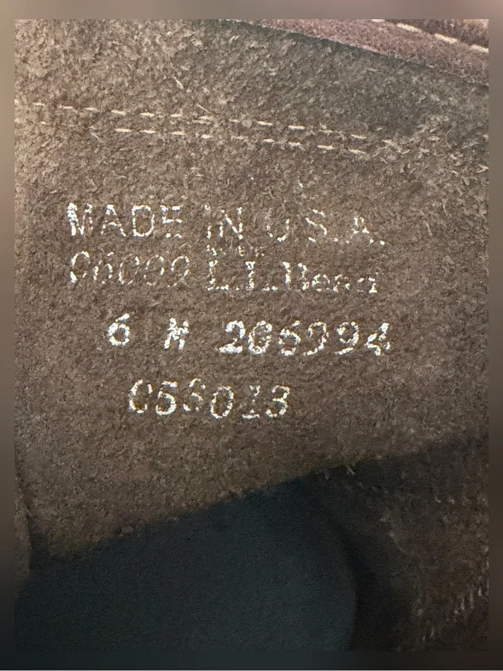 LL Bean Maine Hunting Shoes - Duck - 6